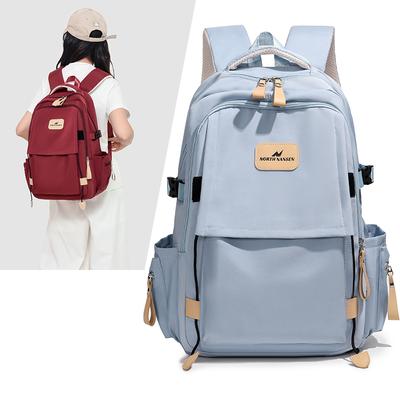 Mochila Unissex Grande Capacidade Mochila Escolar de Estudante Bolsa para Viagem ao Ar Livre