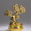 Lucky Money Tree Copper Ornament Home Decor Gift for Housewarming Business Opening Handicraft