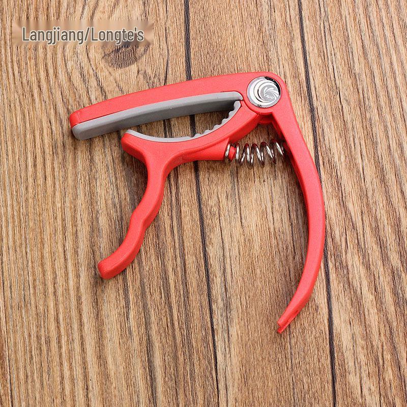 Langting Plastic Steel Guitar Capo - Portable Capo for Electric and Acoustic Guitars, Transposer & Tone Changer Clip.