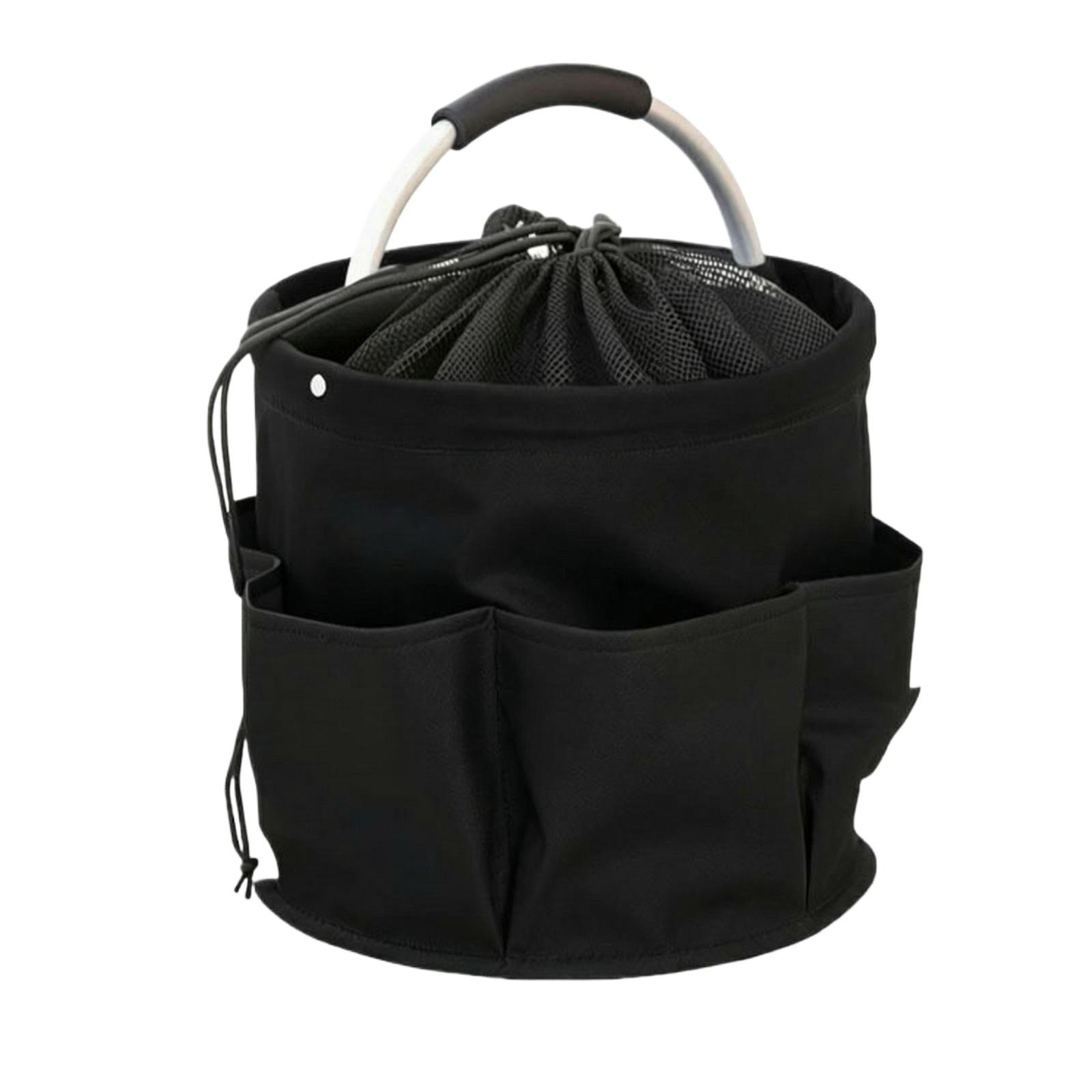 Outdoor Camping Picnic Basket, Beach Basket, Portable Foldable Storage Bathroom Toiletries Bag One Size