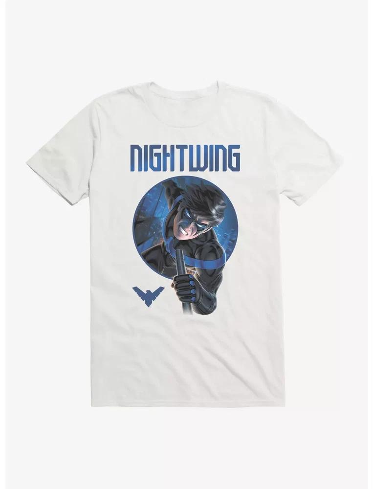Comics BatUnisex Nightwing White TShirt S