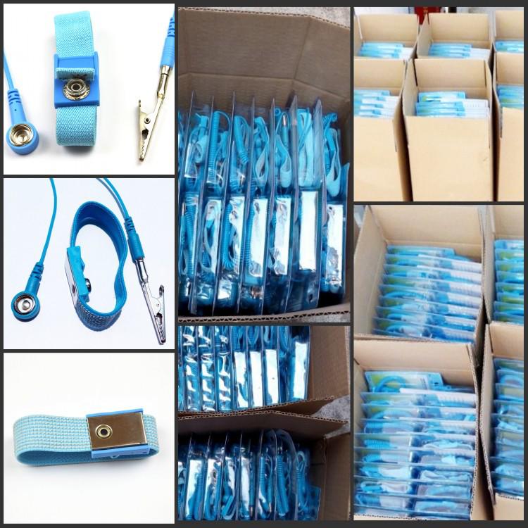 PVC Wired Anti-static ESD Wrist Strap Bracelet