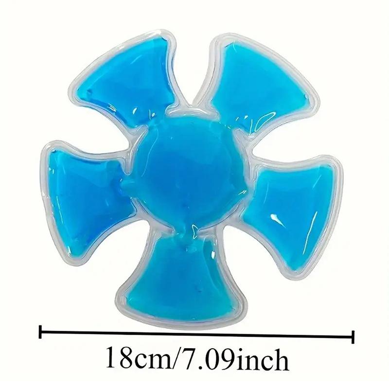 Pvc Gel Ice Pack Reusable Cooling Pad For Helmets & Hats Portable Brain Cooling Pad Outdoor Activities & Summer Sun Protection