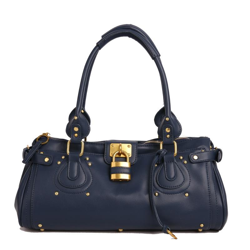 Nuova Borsa a Spalla, Borsa Retro da Motociclista, Design Elegante, Borsa da Mano, Borsa da Ascella per Pendolarismo e Shopping