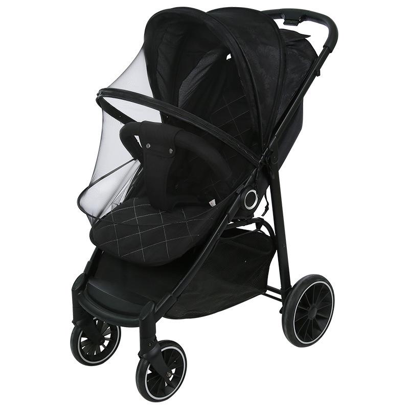 Universal Full-Cover Baby Stroller Mosquito Net - High Landscape Summer Umbrella Car Protection