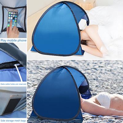 Tenda de Cabeça Abrigo de Sol de Praia Portátil Automática Pop-up Proteção Solar Sombra Toldo