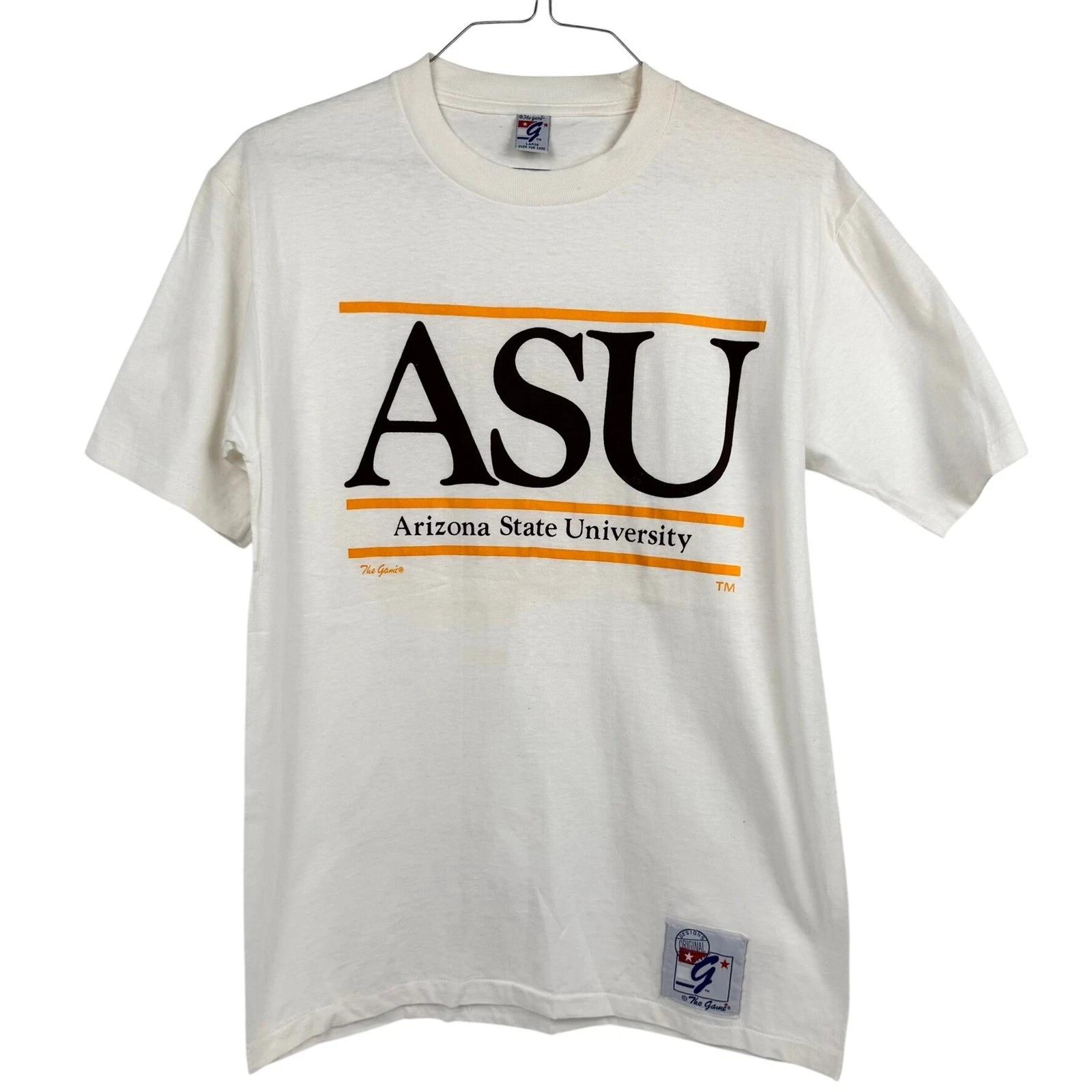 

VTG ASU Sun Devils S.S. Arizona State University Graphic T-Shirt Medium USA Made S