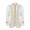 Jacket with Gold Embroidery Formal Performance Elegant for Performers