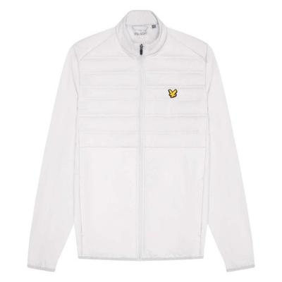 Mens Double Baffle Hybrid Sports Jacket