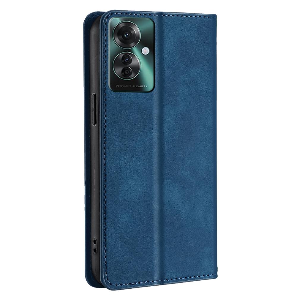 For Oppo Reno11 F 5G/F25 Pro 5G Phone Case Card Slots Leather Cover Skin-Touch Texture