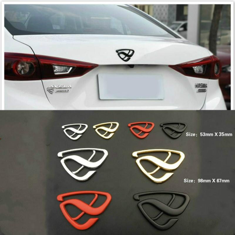 

Металлический Стайлинг автомобиля, передний капот, задняя наклейка на заднюю дверь для M/a-zda, логотип, эмблема, значок M3 M6 MX5 Axela Atenza CX5 CX3 CX7 CX9, автоаксессуары