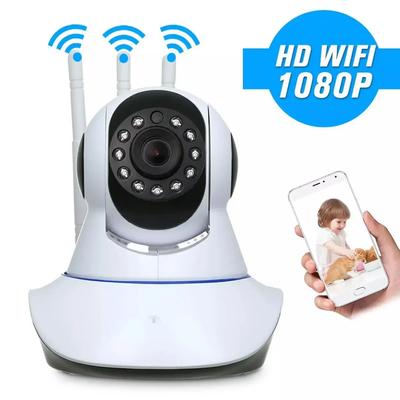 Bezprzewodowa kamera monitorująca WiFi o wysokiej rozdzielczości, zdalna kamera domowa z noktowizorem, inteligentny monitoring 360 stopni