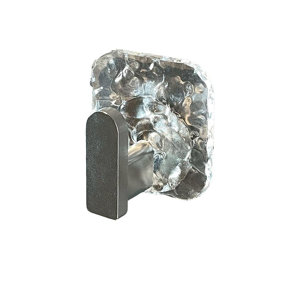 Water Ripple Light Luxury Acrylic Strong Seamless Hook Behind Bathroom Door Hook Viscose Perforation-free Wall Hanging Hook
