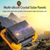 5COB Work Lamp Detachable Solar Power Floodlight 3Lighting Mode USB Rechargeable Outdoor Waterproof Strong Hand-held Flood Light