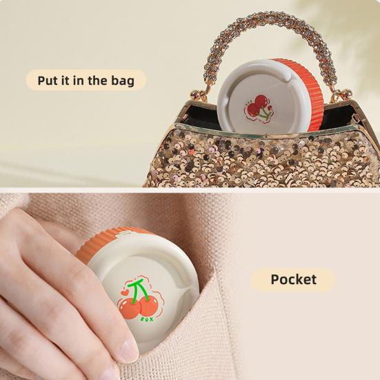 

2-in-1 Portable Pill Box with Foldable Water Cup Large Capacity 4 Grids Moisture-proof Travel Medicine Organizer фіолетовий