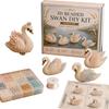 DIY 3D Tiere Perlenstickerei Set Tier Bastelset Süßer Vogel & Tier Perlen Bastelset für Handstickerei Basteldekoration