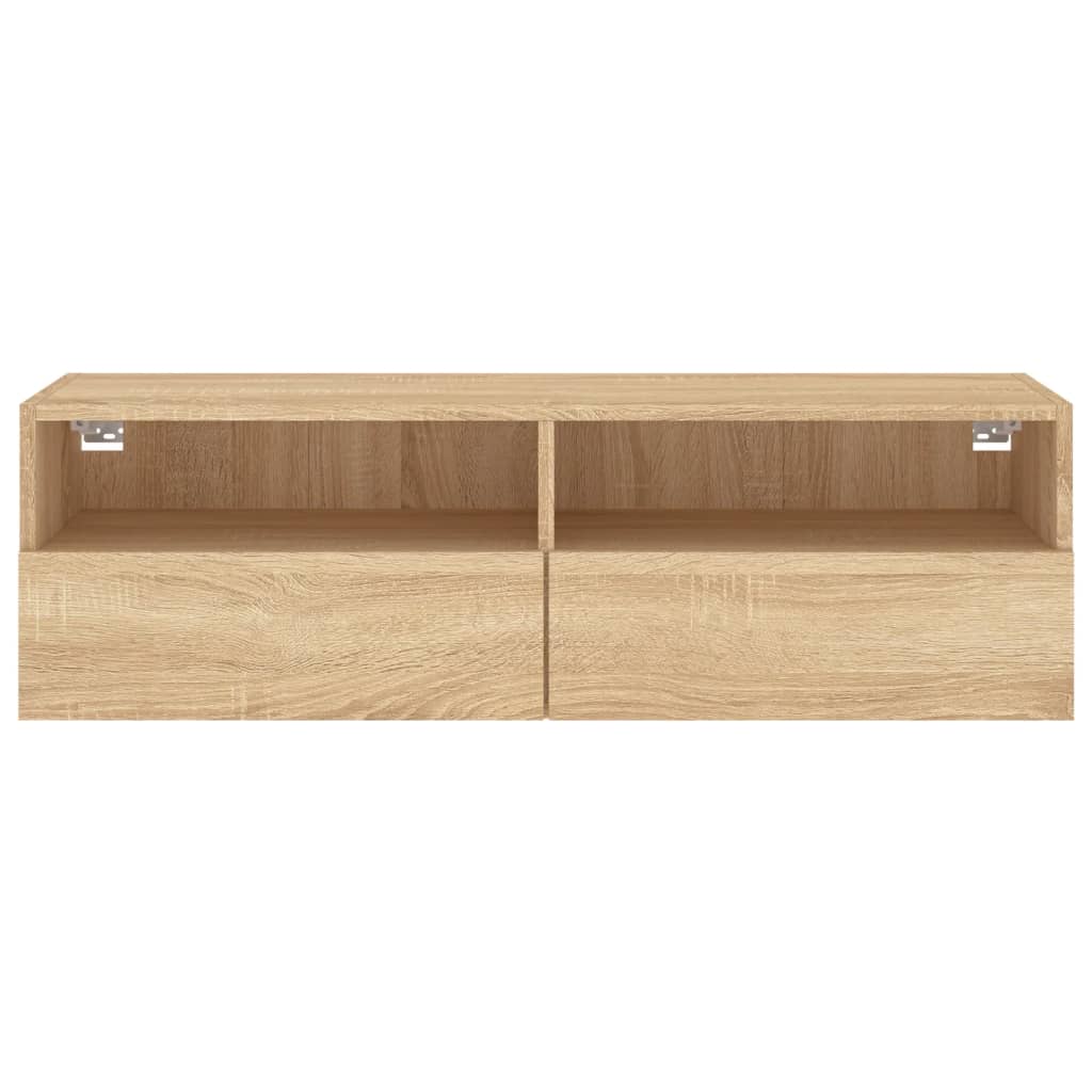 Wandmontierter Fernsehtisch mit multifunktionalem Stauraum, geeignet für verschiedene Zimmerarten, 100x30x30 cm