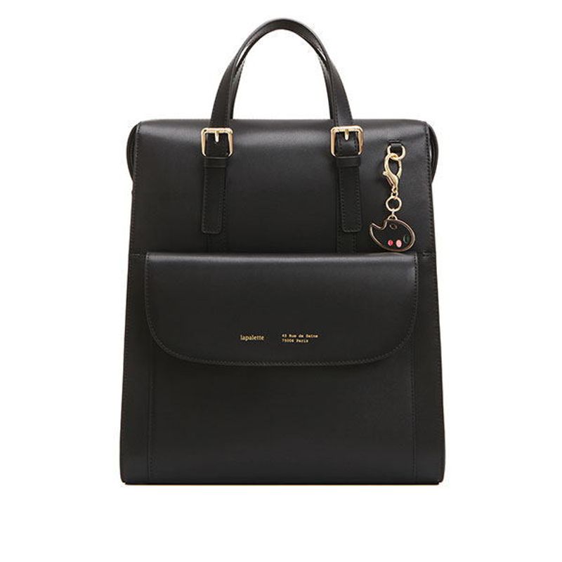 

Южная Корея Lapalette Goddess Beingwenjia Рюкзак Сумка для компьютера Молния Повседневная Задняя сумка Black In Stock