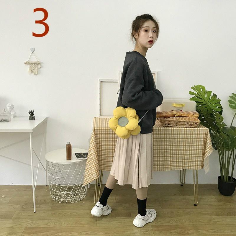 Macarone Cute Small Flower Bag Women's Bag Messenger Bag Simple Casual Style