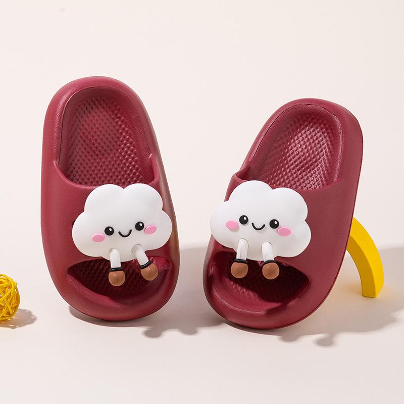 Slip-on Cartoon Boys Shoes, Non-slip Shoes for Girls, Beach Shoes for Girls 150