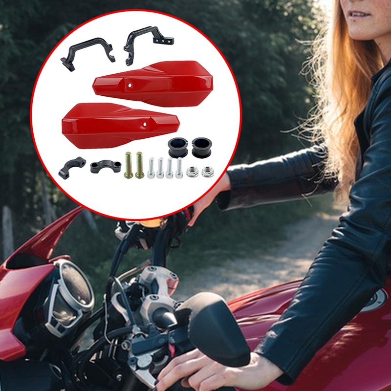Motocross Handlebar Guard Off-Road Motorcycle Handlebar Guard Handlebar Hand Brush Guards Motocross Scooter Handguards Anti-fall