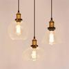 Pendant Ceiling Light Glass Shade Lighting Vintage Hanging Kitchen Room Dining