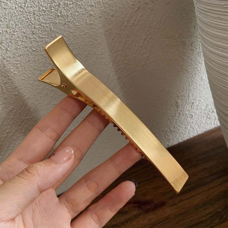 Französisch Neu Frauen Mädchen Haarspange Hohe Qualität Schleife Metall Haarnadel Seite Pony Haarkarte Einfach zu Verwenden Accessoires Haarschmuck