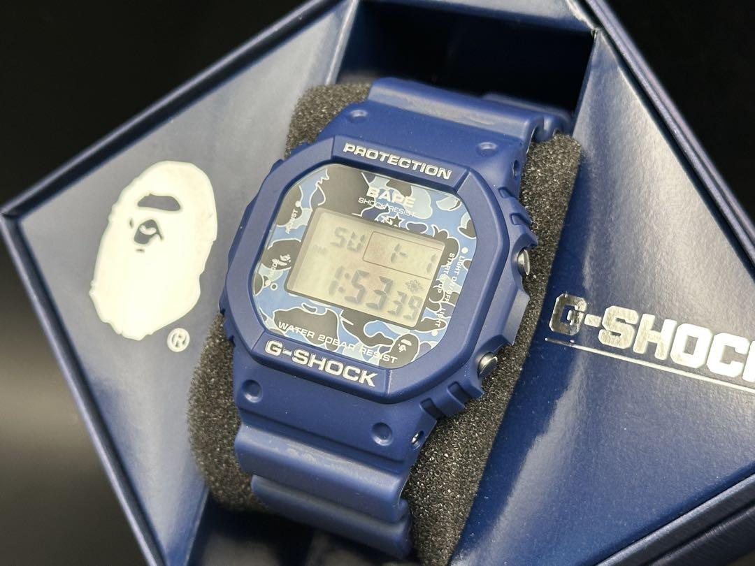 

[USED] CASIO G-SHOCK DW-5600 BAPE Limited to 2000 pieces