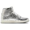 Air Jordan 1 Retro High OG Chrome Scarpe da Ginnastica da Donna Argento Metallizzato-Argento Fotone-Polvere FN7249-001