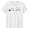 Wildflower Watercolor Nature Flowers Mens T-Shirt Womens Tee Floral Graphic Top