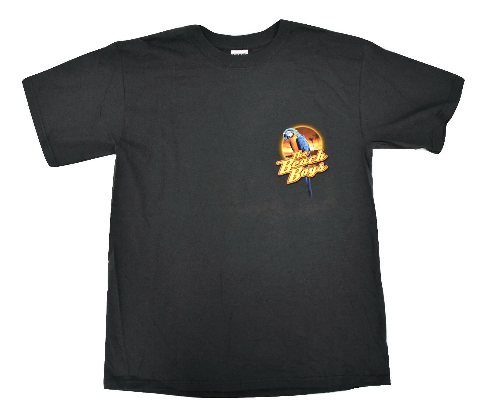 

Beach Boys Mens Parrot Logo 08 2008 Warmth of the Sun Tour Shirt New Medium 3XL