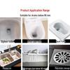 Toilet & Drain Unclogging Tool for Bathroom & Kitchen