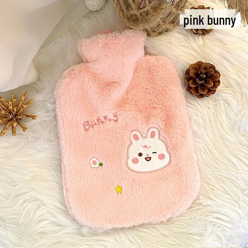 Cartoon Plush Hot Water Bottle Hand Warmer