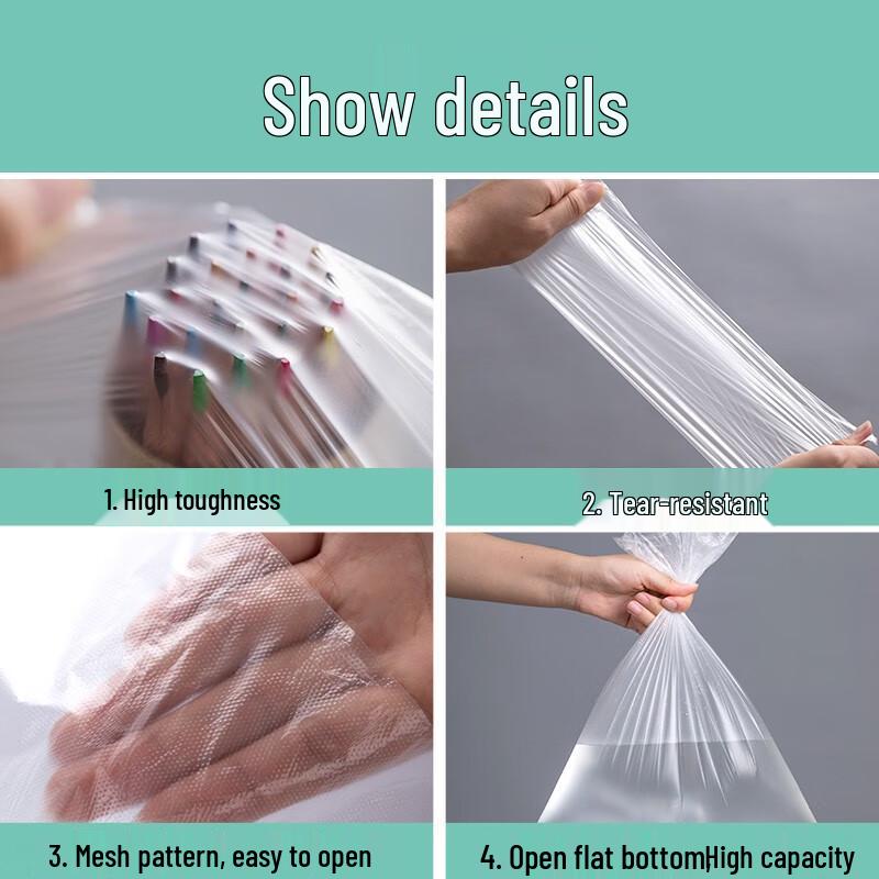 Camellia 4-in-1 Thickened Food Storage Bags