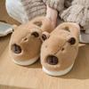 Pantofole da donna carine con cartoni animati alla moda, pantofole morbide antiscivolo con suola morbida per camera da letto, pantofole invernali spesse da donna, ciabatte calde in cotone per interni