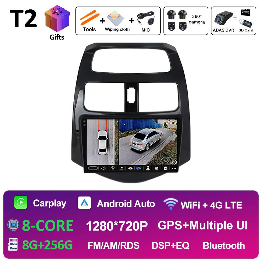 Intelligent System GPS Navigation For Chevrolet Spark Beat Matiz Creative 2009 2010 2011 - 2016 Cooling fan Android Auto No 2din