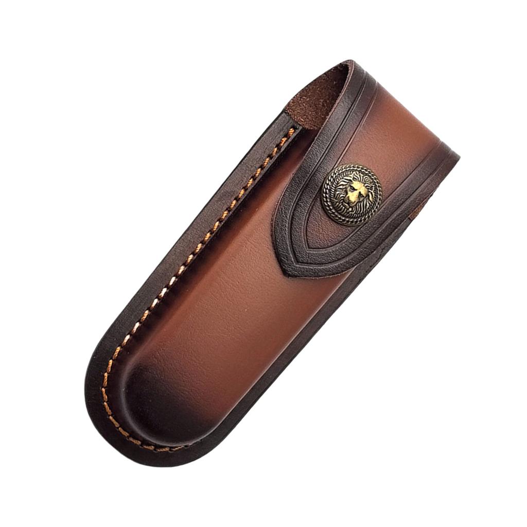 Leathers Sheath Cutter Case Pocket Folding Cutter Sheath Carriers Holsters Handmade Cutter Pouches Cover Gift for Men