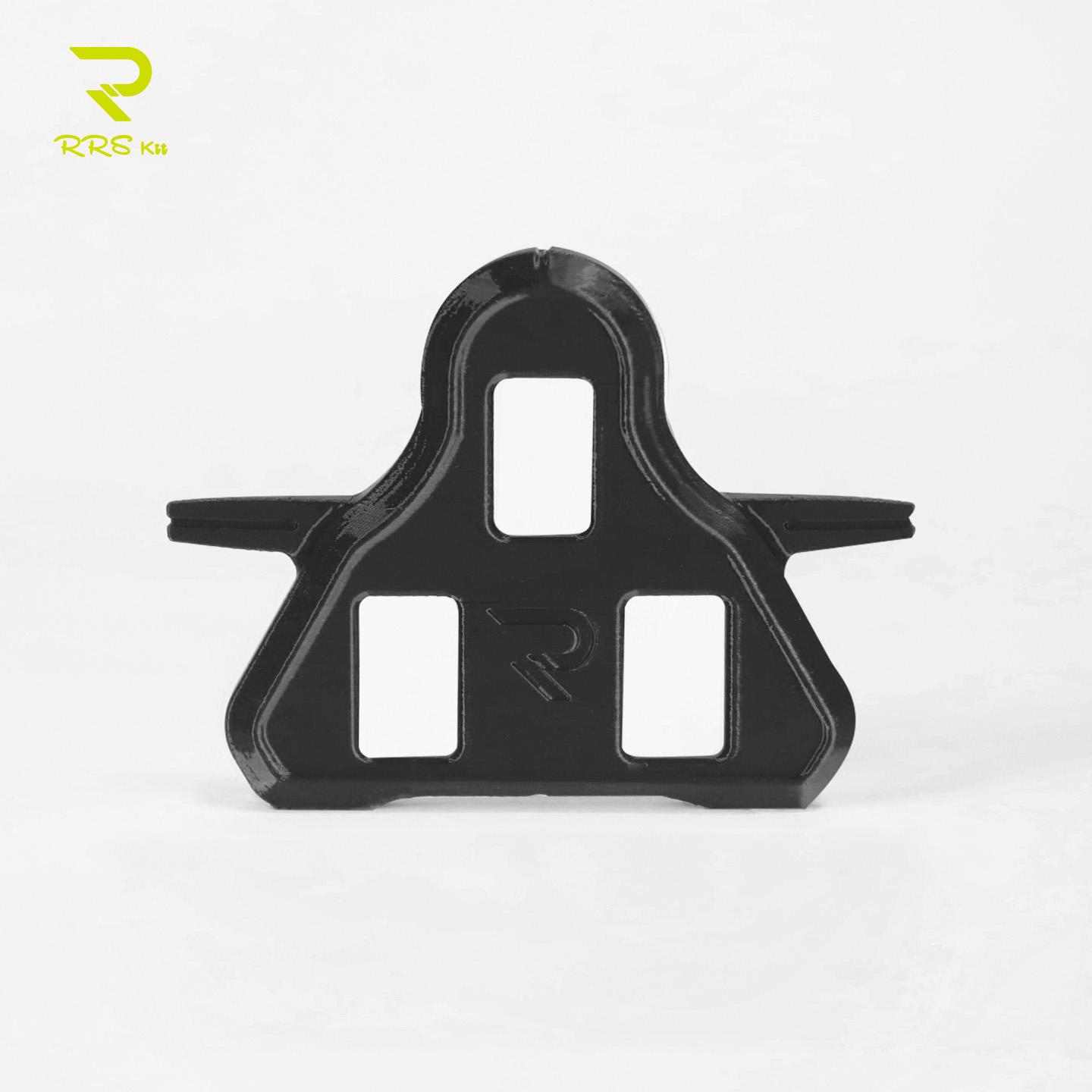 Rrskit 3D Printed SPD Road Bike Cleat Adjustment Tool Cycling Shoe Cleat Adjuster Road Bike Cleat Simple Corrector For SHIMANO чёрный