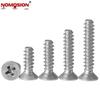 GB846 Stainless Steel 304 Countersunk Flat Head Self-Tapping Screw ST2.2-ST4.2