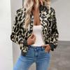 Women's Printed Patchwork Thin Fashion Jacket Casual Jacket Top