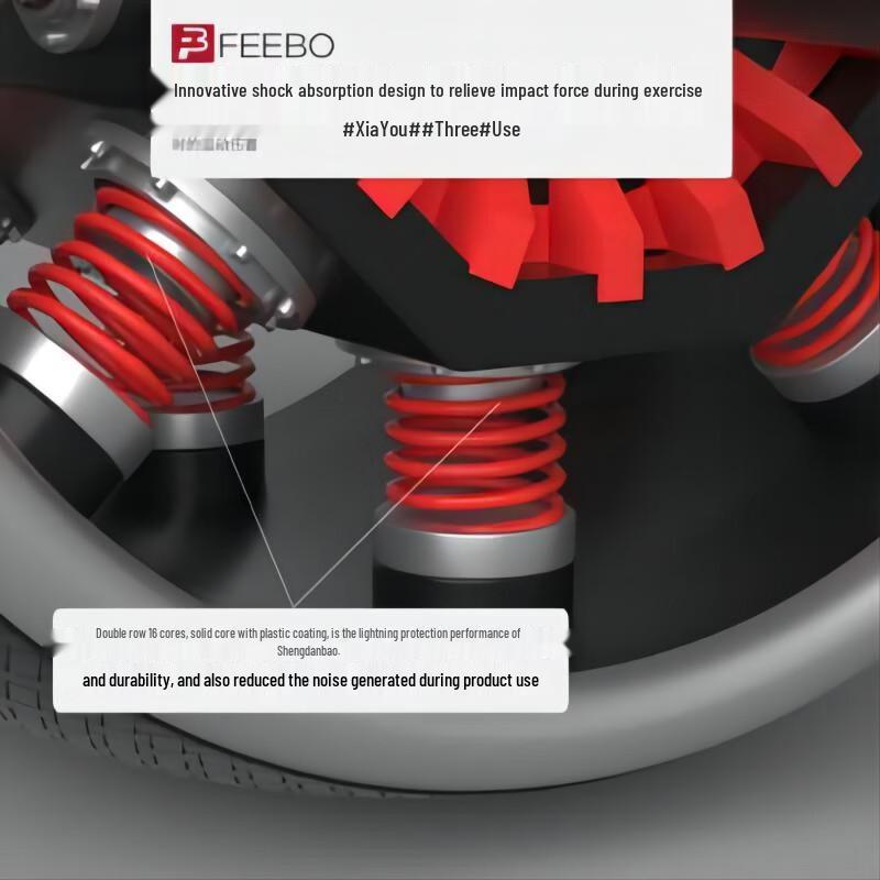 Roue abdominale intelligente à rebond automatique FEEBO