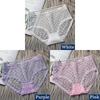3pcs Sexy Lace Transparent Panties for Women Underwear Fashion Panty Lingerie Breathable Hollow Out Briefs Female Underwear