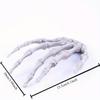 New1 Pairs Halloween Skeleton Claw Hand Bone Shelf Ghost House Chamber Bar Terror Decoration Props Trick Hanging Accessories