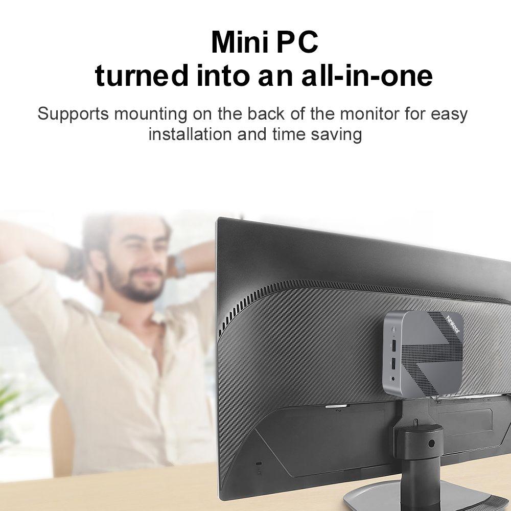 Ninkear MBOX 11 Mini PC, Intel Twin Lake N150 4 Cores Max 3.6GHz, 16GB RAM 512GB SSD, HDMI2.0 + DP1.4 (4K@60Hz) Dual Screen Display