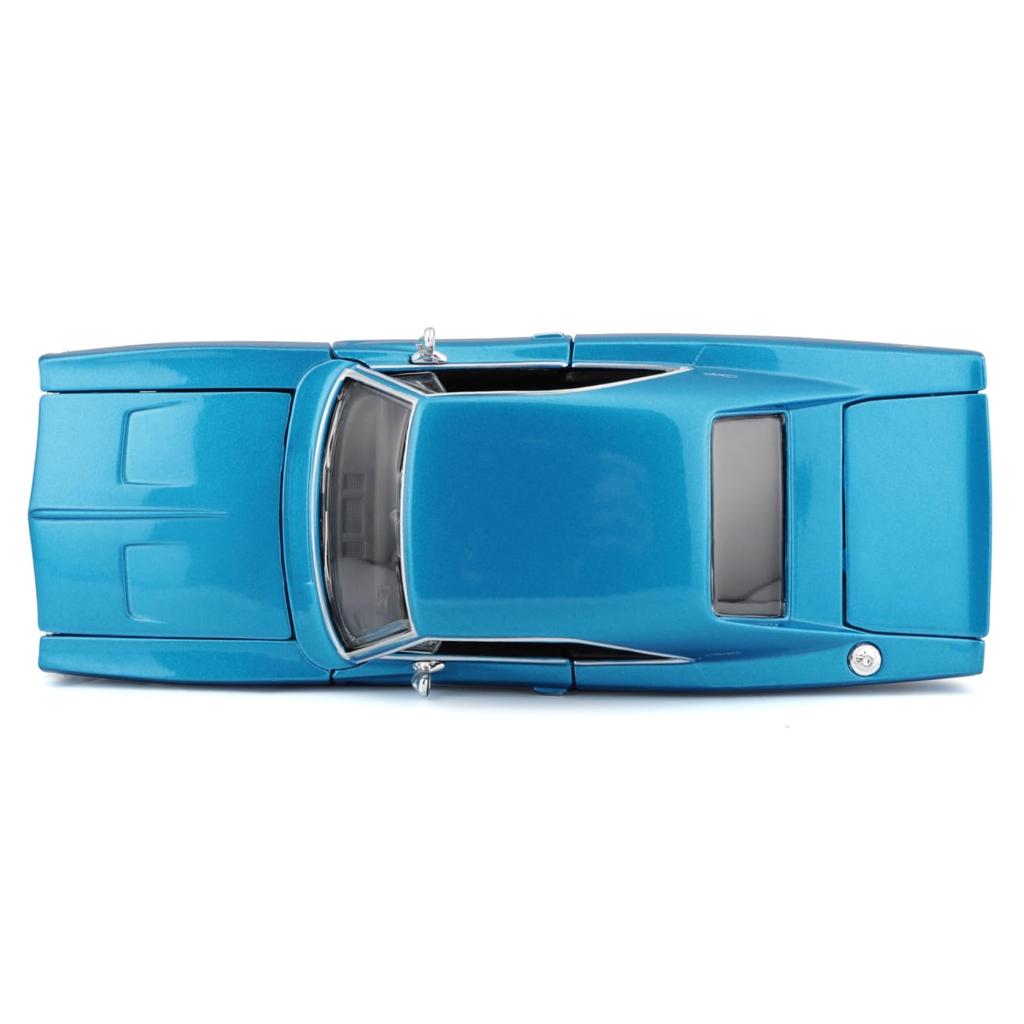 1969 Dodge Charger Blue Diecast Model Car R/T 125