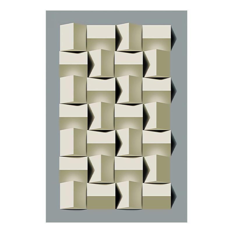 Abstract 3D Effect Patterns Poster Wall Art Canvas Painting Modern Poster And Picture Wall Pictures For Living Room Home Decor