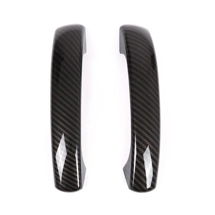For Mercedes-Benz Smart 2009 2010 2011 2012 2013 2014 2015 Accessories Door Handle Protection Cover ABS Carbon Fiber Pattern