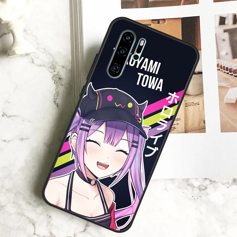Tokoyami Towa Hololive Für Huawei Nova 12i 12s 11i 8i Y73 Y72 Y61 Y91 Y90 Y70 Y60 9 10 SE P30 P40 Lite P60 Pro Hülle
