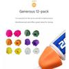 Ang-Plus Silicone Toothpaste Cap Multi-purpose Squeezer 12-Pack