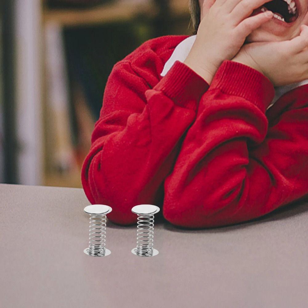 10PCS New 2.5cm Bouncing Standee Spring Toy Dashboard Toy Accessories Doll Head Spring Base Shaking DIY Head Swing Dashboard